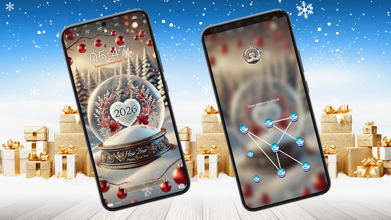 2026 Newyear Christmas Theme screenshot